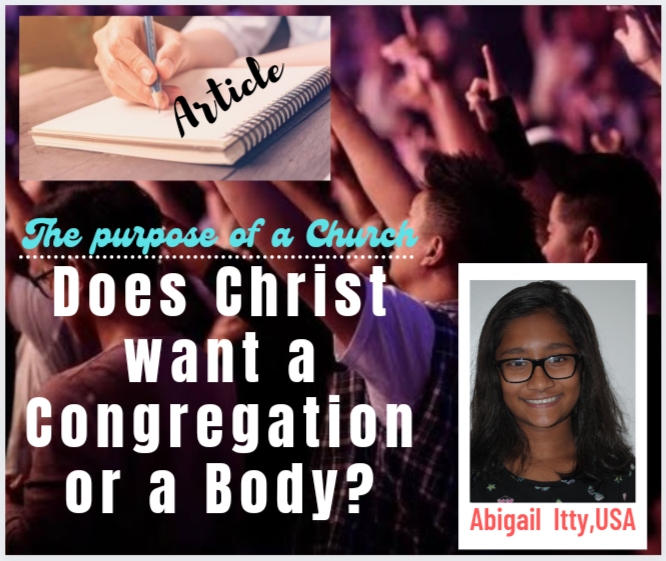 Article: The purpose of a Church