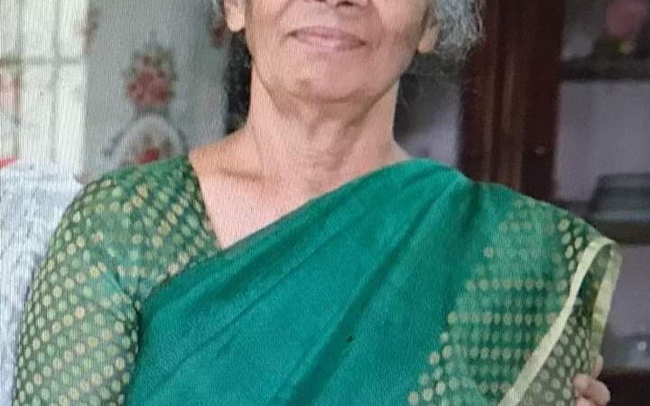 ഗ്ലാഡ്സൺ ജേക്കബിന്റെ മാതാവ് കർത്തൃസന്നിധിയിൽ