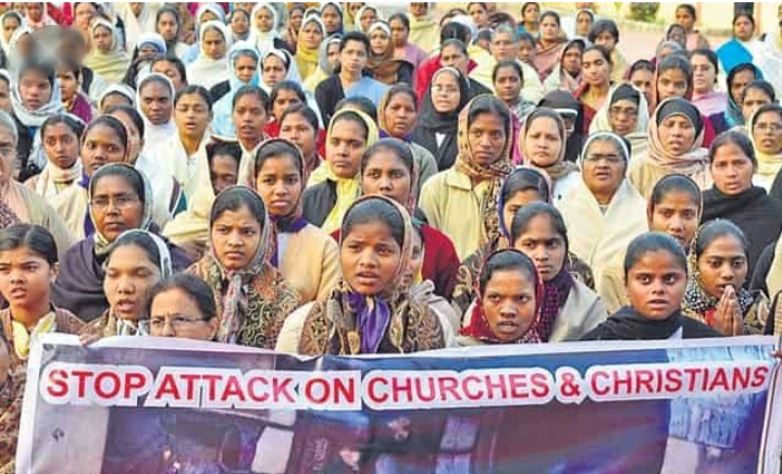 ക്രൈസ്തവർക്കെതിരെ അക്രമം വ്യാപകം