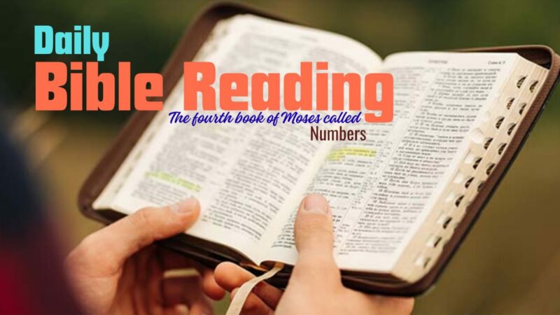 ബൈബിൾ റീഡിംഗ് (Numbers Chapter36-Day153)