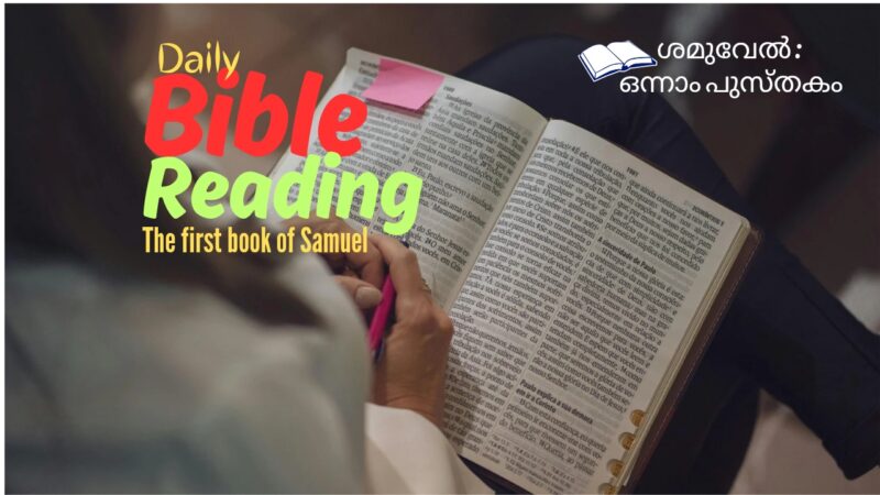 ബൈബിൾ റീഡിംഗ് (1Samuel Chapter30-Day266)