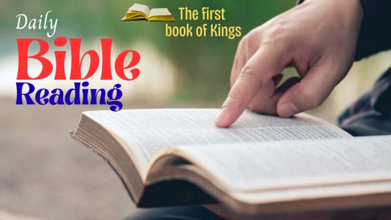 ബൈബിൾ റീഡിംഗ് (1Kings Chapter22-Day313)