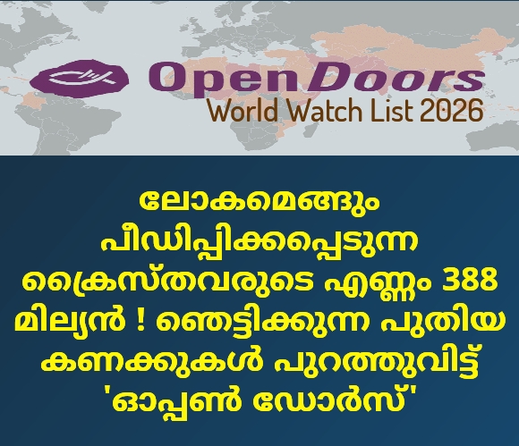 ക്രൈസ്തവ പീഡനം